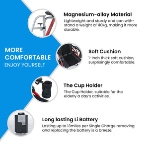 Metro Mobility iTravel Lite Lightweight Electric Wheelchair