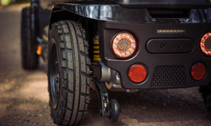 Pride Pursuit 2 Heavy Duty 4 Wheel Mobility Scooter - 400 lb. Capacity