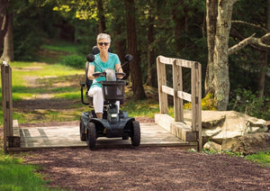 Pride Pursuit 2 Heavy Duty 4 Wheel Mobility Scooter - 400 lb. Capacity