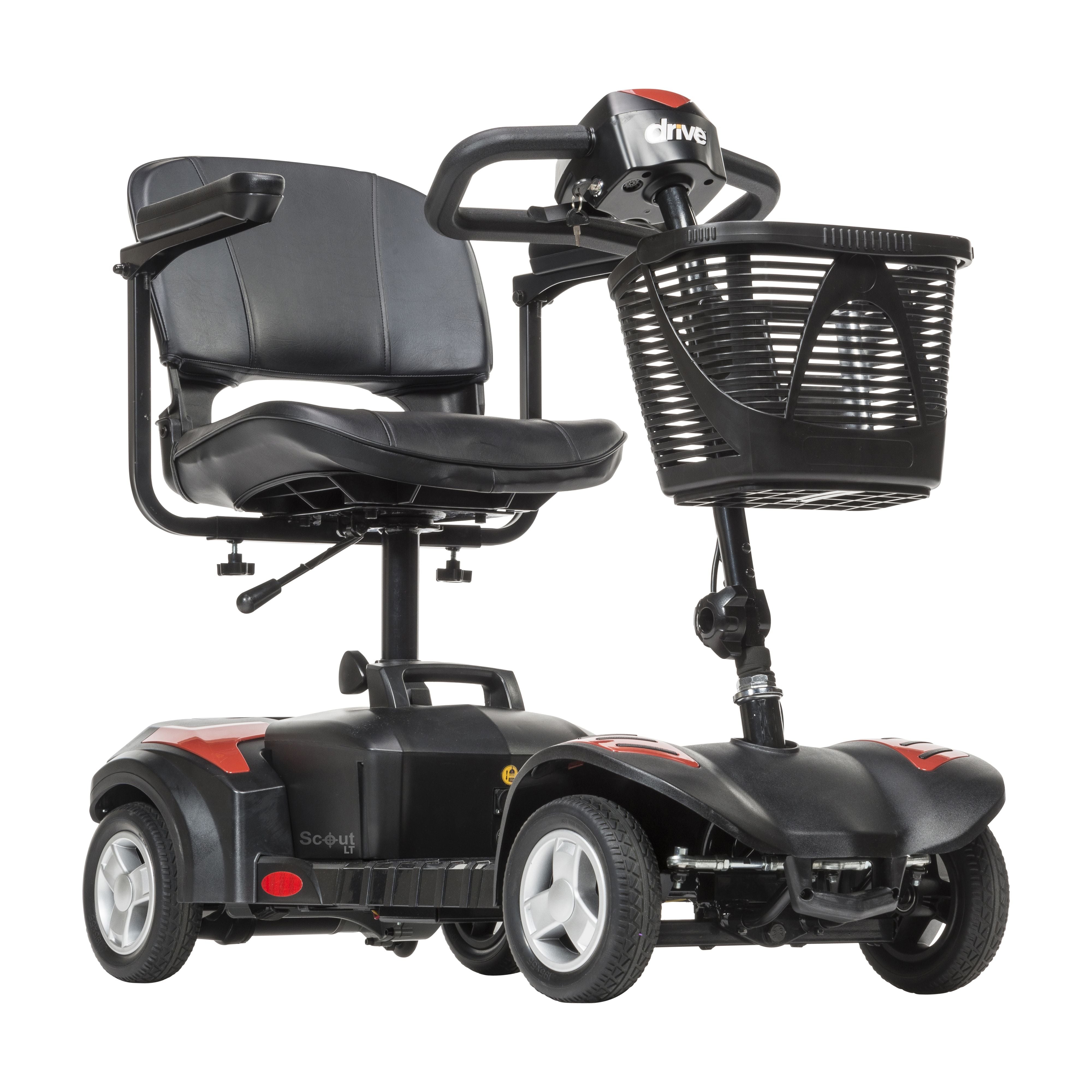 Drive Scout LT 4 Compact Travel Power 4-Wheel Scooter - SFSCOUT4