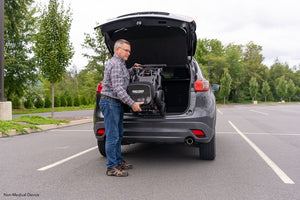 Pride Go-Go Carbon 4-Wheel Folding Travel Scooter