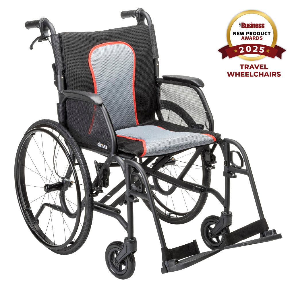AeroFly Ultra Lite Manual Wheel Chair by Drive Medical