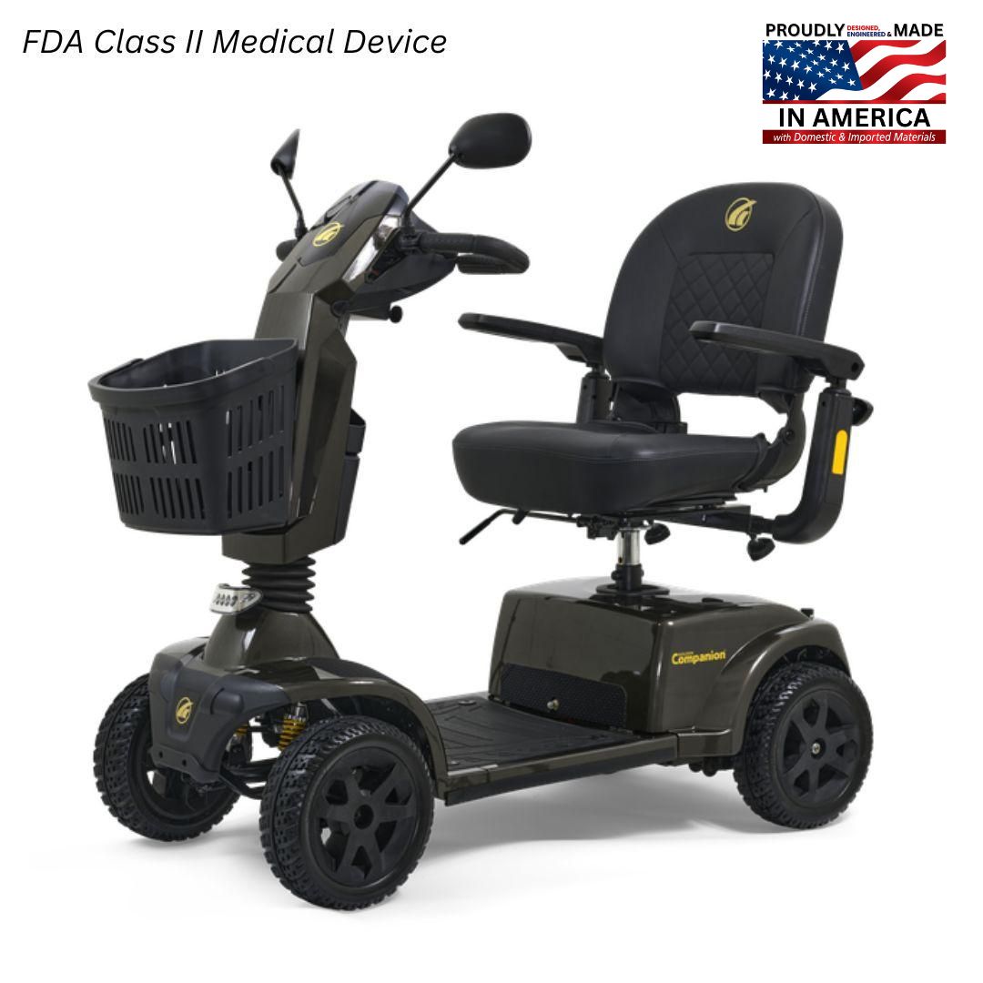 Golden GC440 Companion Full Size 4-Wheel Bariatric Scooter (Elevating Seat Option)