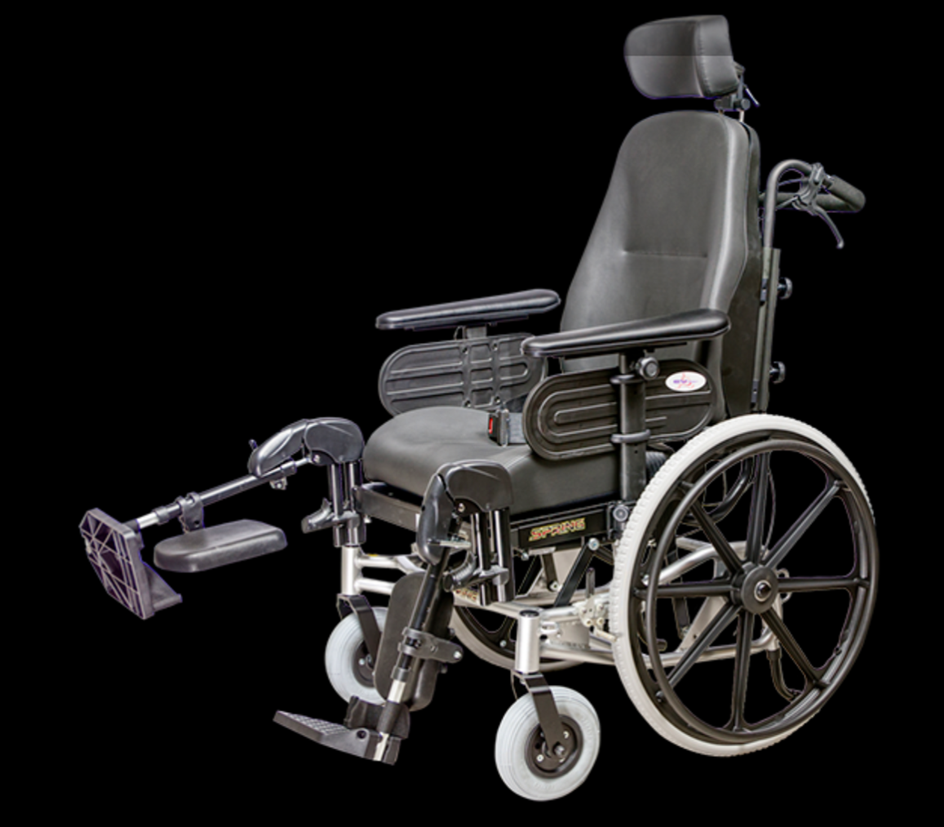 HW1 Spring By EV Rider Tilt-n-Space Manual Wheelchair