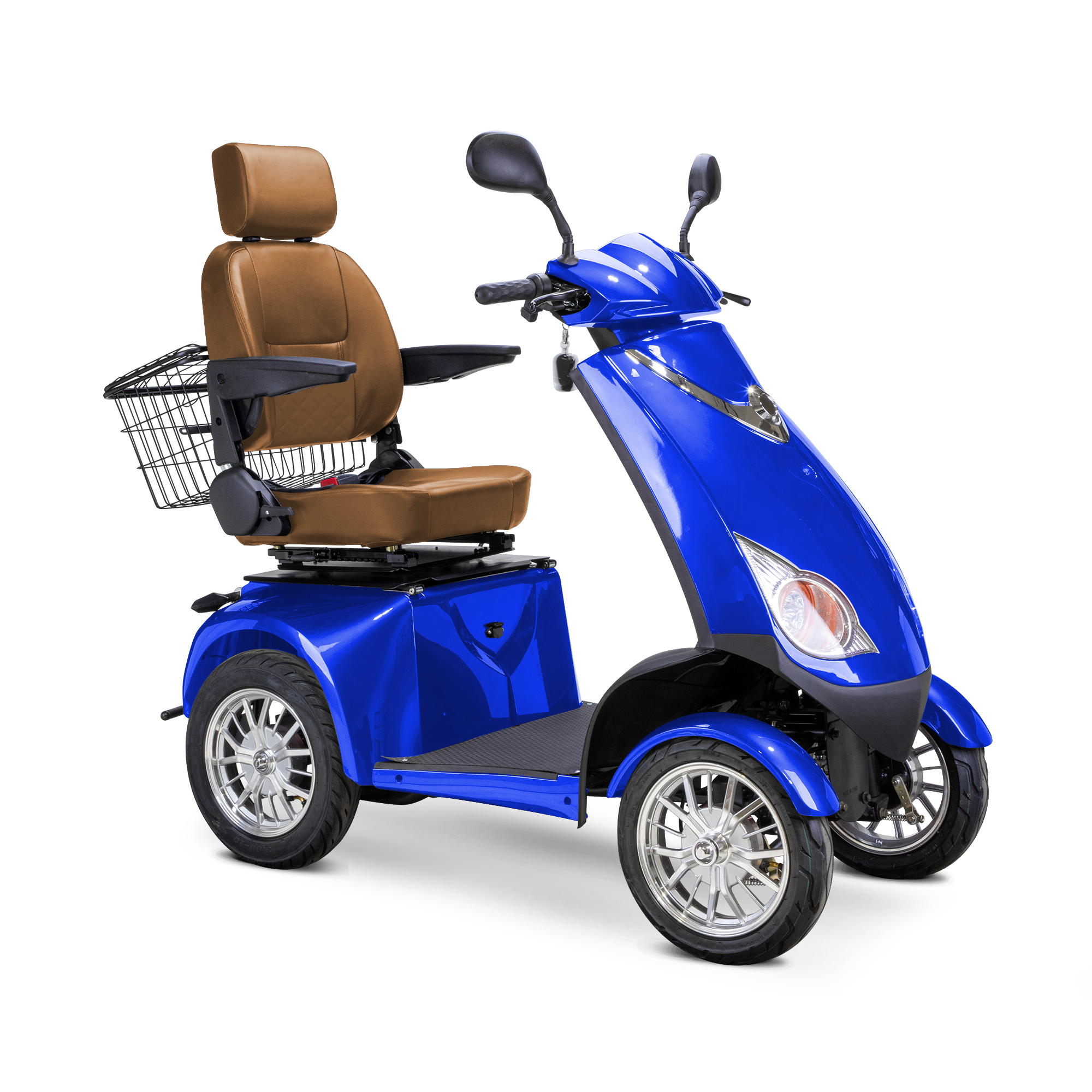 Platinum 4-Wheel Electric Mobility Scooter | 15 MPH, 35-Mile Range, 40 ...