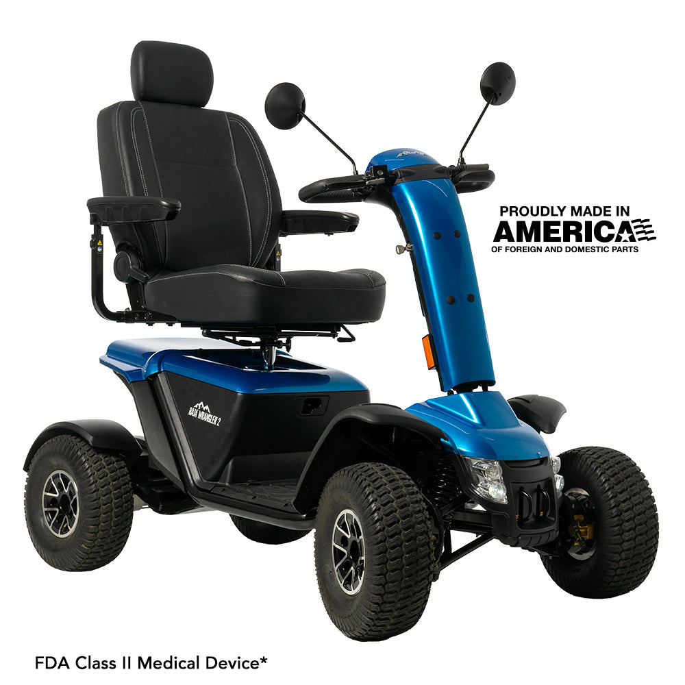 Baja Wrangler 2 Outdoor Mobility Scooter -Heavy Duty-450 Lbs. Pride Mobility