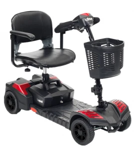 Drive Scout 4 Compact Travel Power 4-Wheel Scooter 