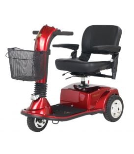 Golden Companion 350lb Capacity - 3 Wheel Scooter - Red
