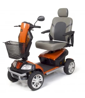Golden Patriot 400lb Capacity  - 4 Wheel Scooter - Orange