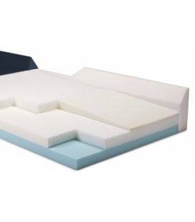  Simmons Clinical Care S600 Mattress 42in x 84in with Firm Side Bolsters
