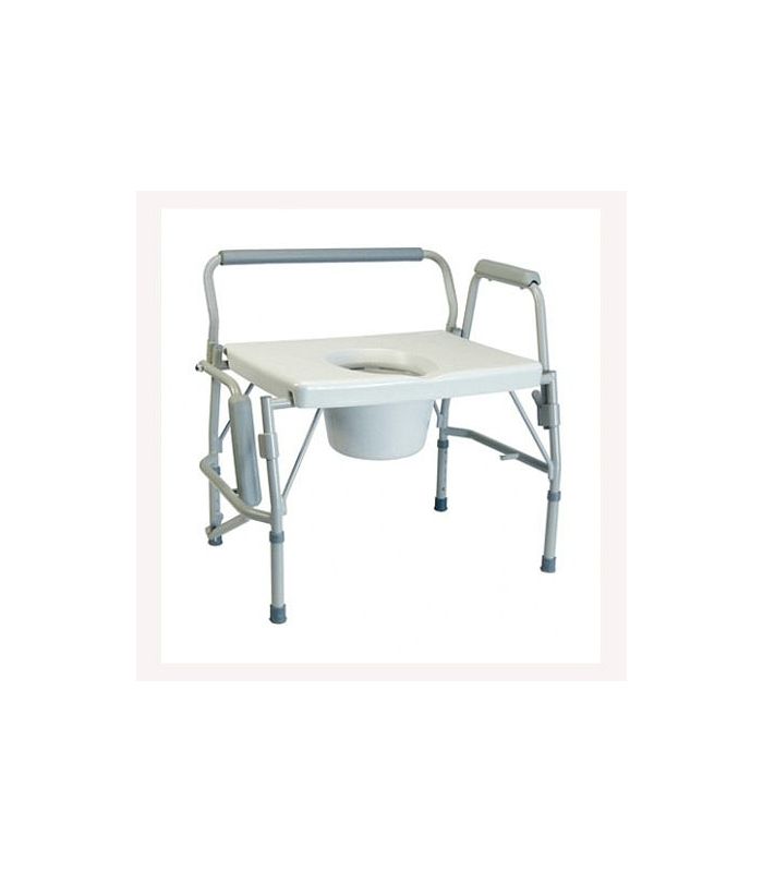 Lumex Imperial Collection 3-in-1 Steel Drop Arm Commode, 600 lb. Weight Capacity Lumex Imperial Collection 3-in-1 Steel Drop Arm Commode, 600 lb. Weight Capacity