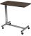 Non Tilt Overbed Table w/Walnut Top Silver Vein Base & Mast by Drive