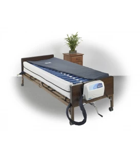 Med-Aire Plus 8" Alternating Pressure & Low Air Loss Mattress System with 10" Defined Perimeter by Drive