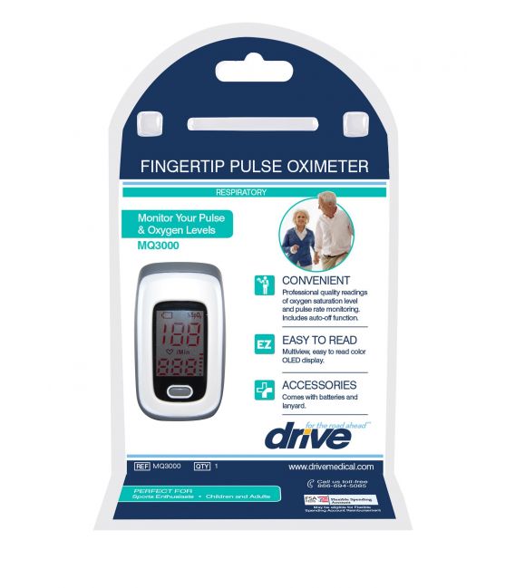 Fingertip Pulse Oximeter by Drive model MQ3000