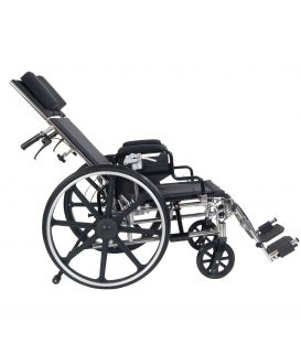Viper Plus Reclining Wheelchair with Elevating Leg Rests &  Flip Back Arms by Drive