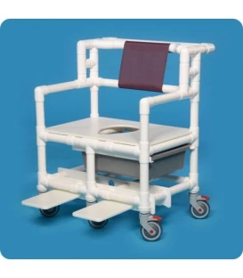 Bariatric Shower Commode Chair - BSC660P