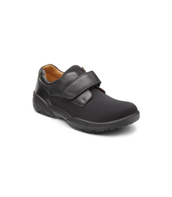 Dr. Comfort Men's Brian Diabetic Shoes - Black