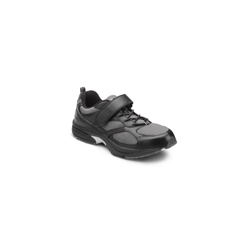 Dr. Comfort Men's Endurance Diabetic Shoes - Black - American Q
