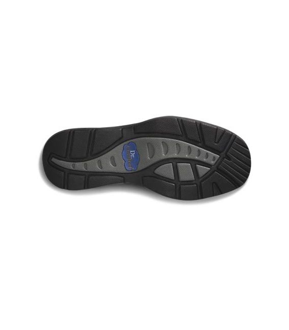 Dr. Comfort Men's Fisherman Diabetic Sandals - Black