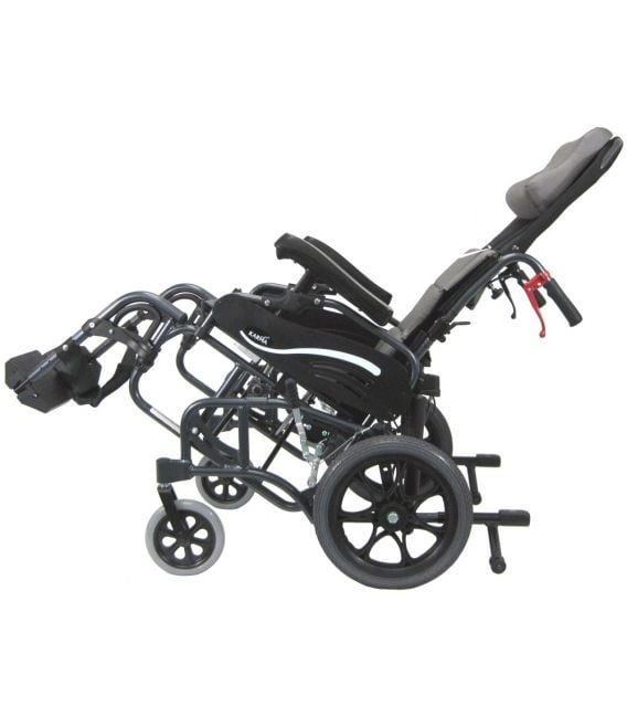 Karman VIP-515-TP Lightest Foldable Adult Tilt-in-Space Wheelchair
