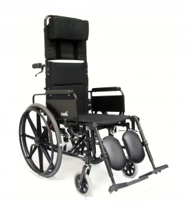 Karman KM-5000F Ultralight Manual Aluminum Reclining Wheelchair 36 lbs