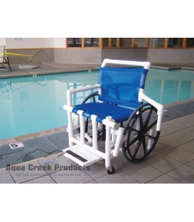Aqua Creek Pool Access Chair 24" Mesh- 350 lb. Wt. Cap.