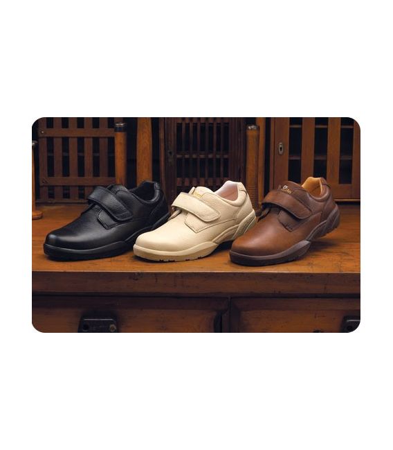 Dr. Comfort Men's William Diabetic Shoes - Chestnut