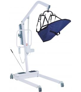 Electric Patient Lift with Rechargeable Battery 6 Pt Cradle by Drive