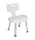 Shower Chair with Folding Back -  Drive