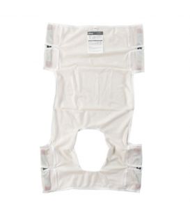 Drive Patient Full Body Mesh Polyester Sling with Commode Opening - 13026
