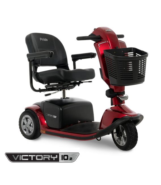 Pride Victory 10.2 Mid-Size 3-Wheel Scooter