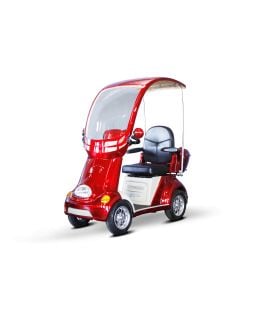 E-Wheels EW-54 4-Wheel Bariatric Scooter w/Cover & Windshield (500 lbs)