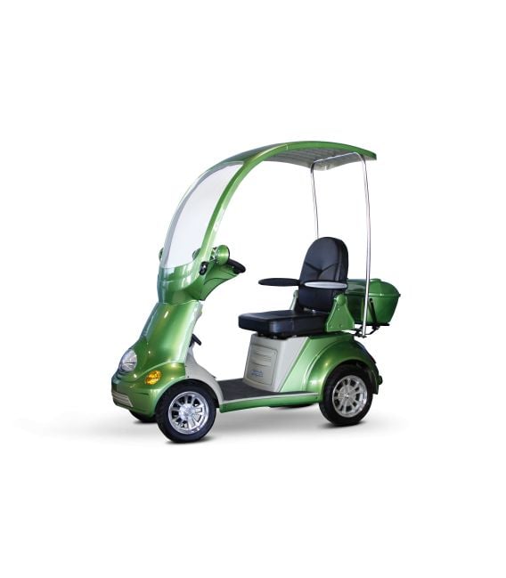 E-Wheels EW-54 4-Wheel Bariatric Scooter w/Cover & Windshield (500 lbs)