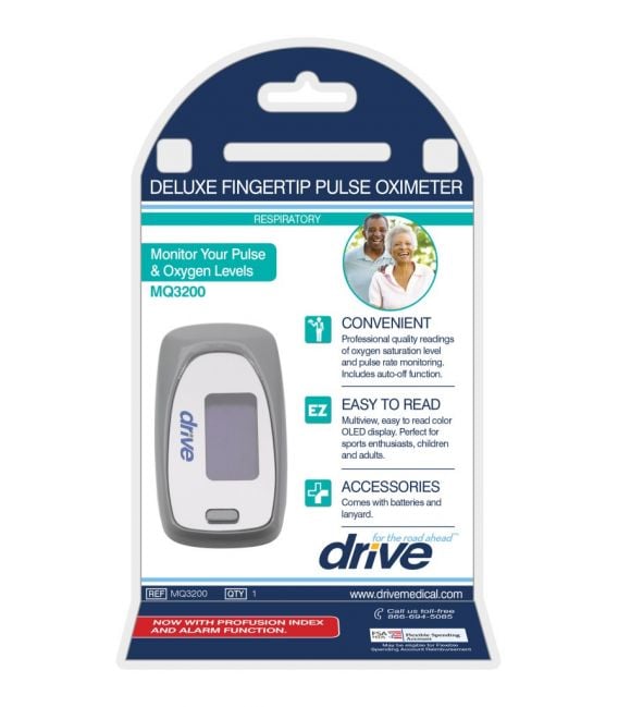 Fingertip Pulse Oximeter by Drive model MQ3000
