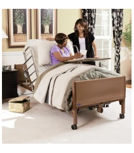 Invacare 5410LOW Height Adjustable, Low Full Electric Homecare Bed