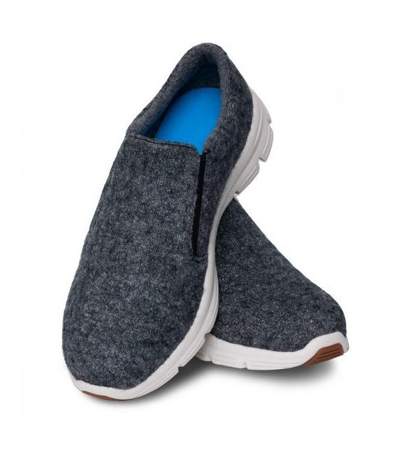 Dr. Comfort Women's Meadow Athletic Casual Wool Diabetic Shoes - Grey