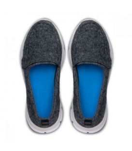 Dr. Comfort Women's Autumn Casual Espadrille Wool Diabetic Shoes - Grey