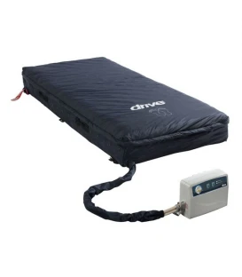 Med-Aire Assure 5" Air + 3" Foam Base Alternating Pressure/LAL Mattress System by Drive