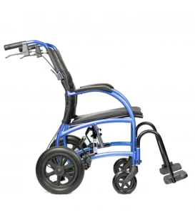 Strongback Excursion 12S Lightweight Wheelchair/Transport Chair with Attendant Brake