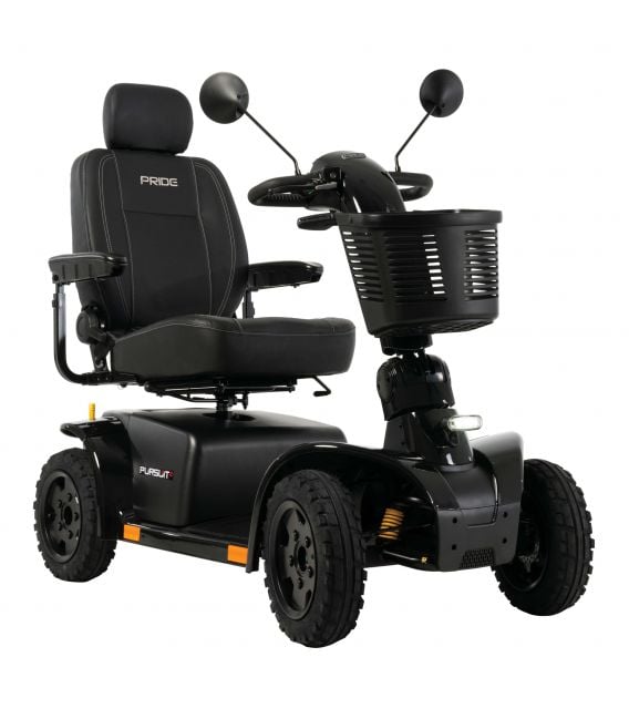 Pride Pursuit 2 Heavy Duty 4 Wheel Mobility Scooter - 400 lb. Capacity