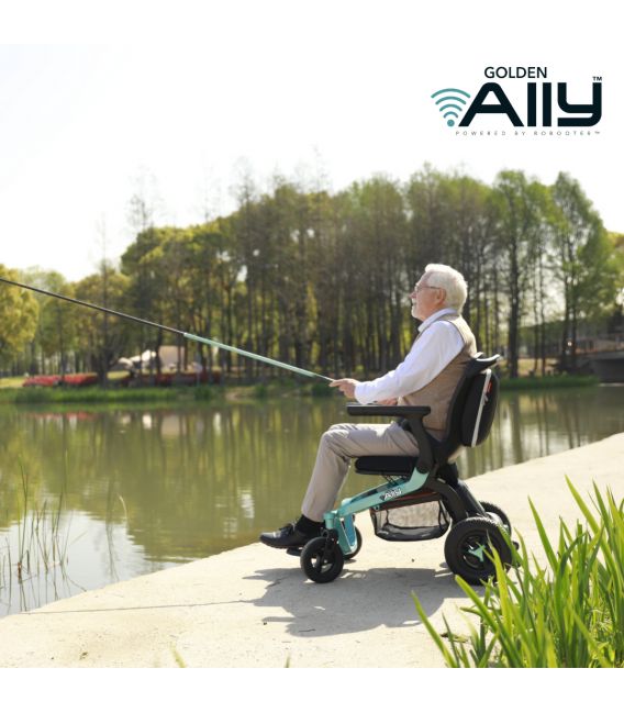 Golden Ally Folding Power Wheel Chair FPW GP303