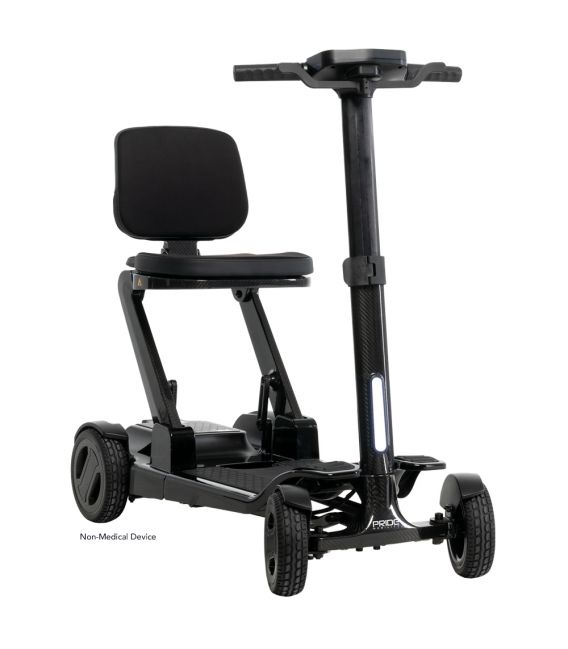 Pride Go-Go Carbon 4-Wheel Folding Travel Scooter