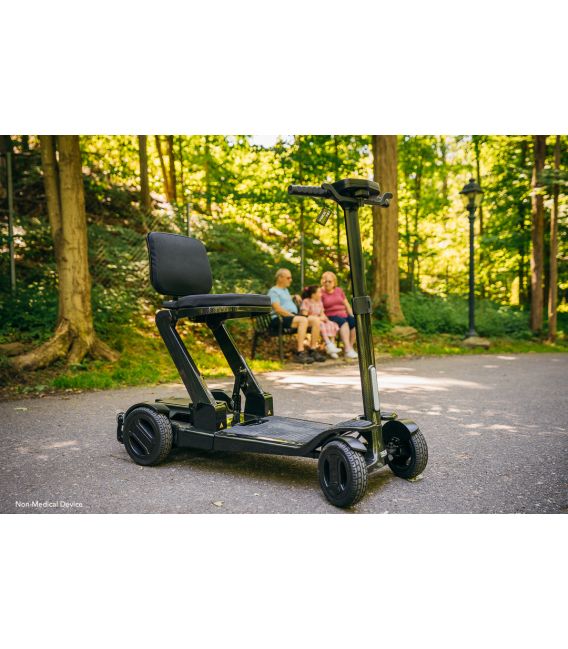 Pride Go-Go Carbon 4-Wheel Folding Travel Scooter