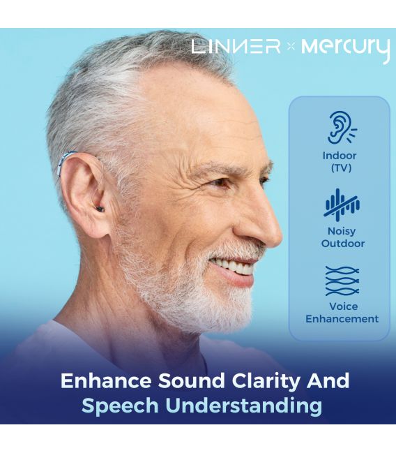 Linner Mercury OTC Hearing Aids