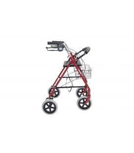 Drive Durable 4 Wheel Rollator with 7.5" Casters