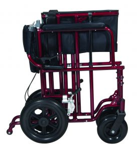 Drive Aluminum 22" Bariatric Transport Wheelchair
