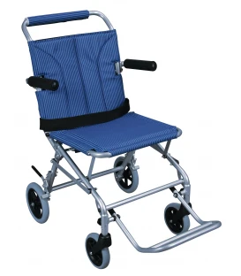 Drive Super Light Folding Transport Wheelchair with Carry Bag & Flip-Back Arms