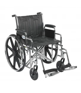 Bariatric Sentra EC HD 20" - 24" Wheelchairs by Drive