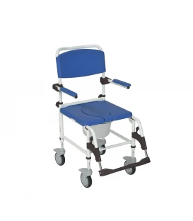 Drive Aluminum Rehab Shower Commode Chair