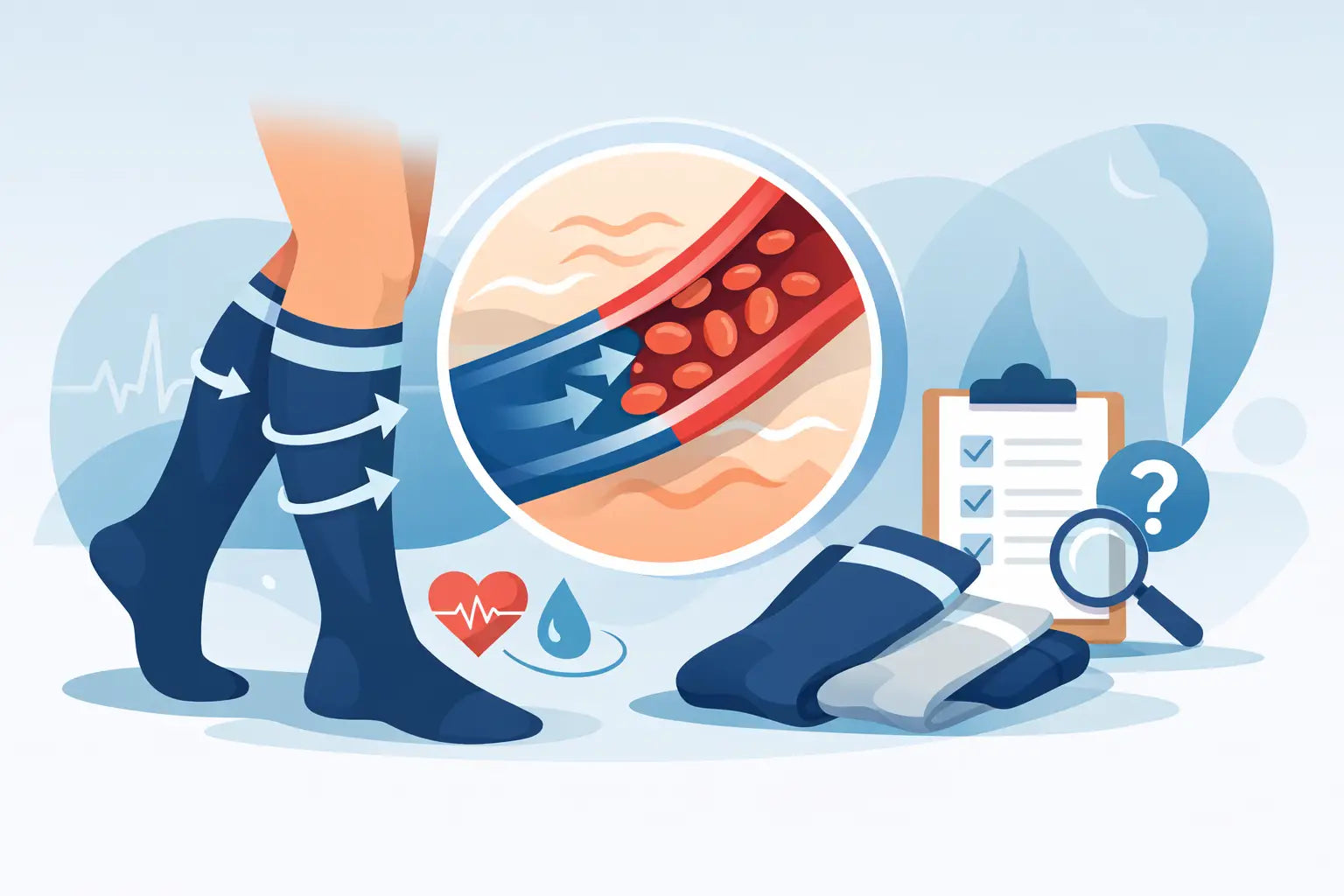 Choosing Compression Socks for Circulation